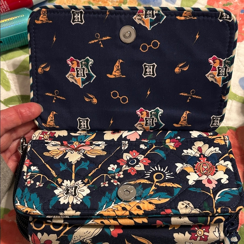 Vera Bradley Harry Potter Navy Wallet wristlet